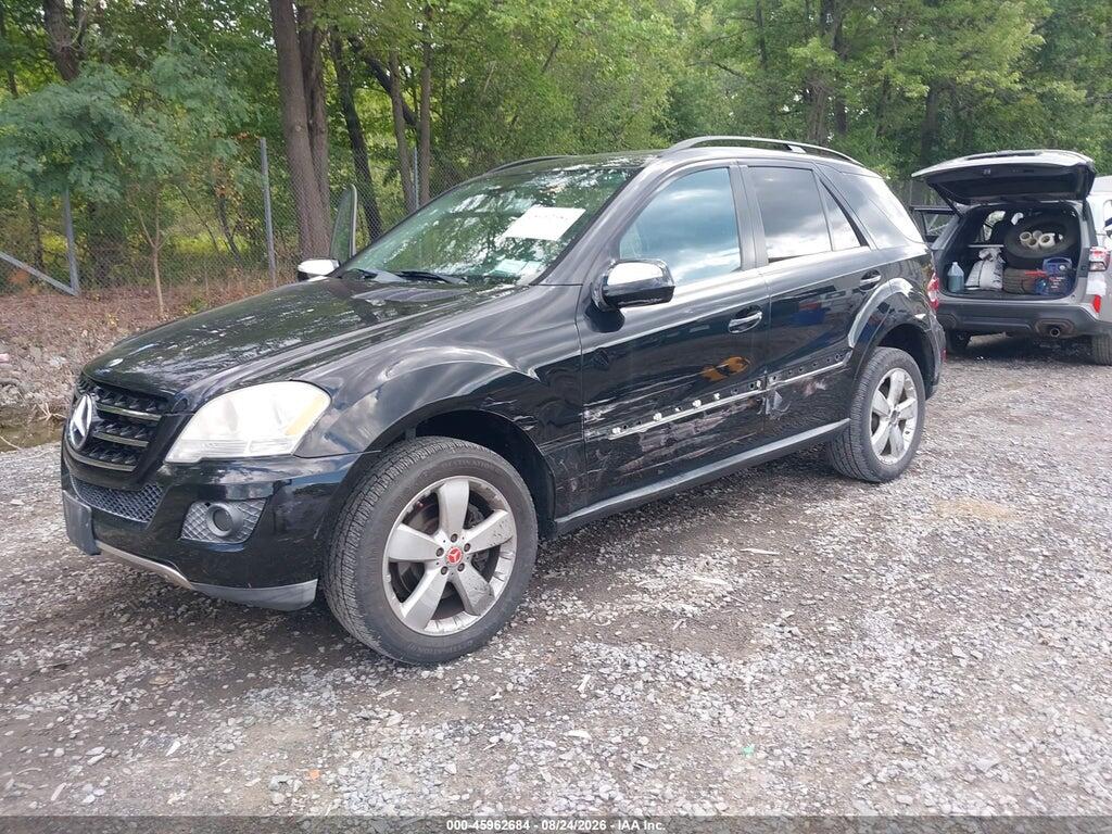 4JGBB8GB6AA597431 2010 MERCEDES-BENZ ML 350 photo no. 2