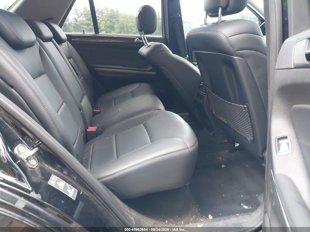 4JGBB8GB6AA597431 2010 MERCEDES-BENZ ML 350 photo no. 8