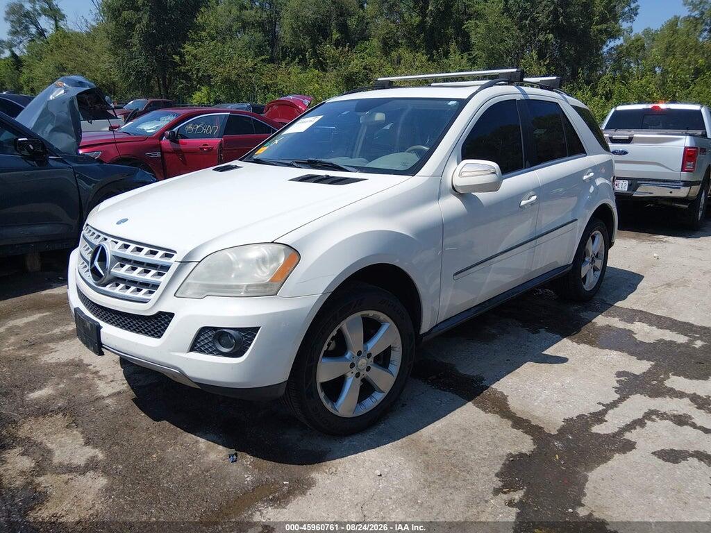 4JGBB8GB6AA555342 2010 MERCEDES-BENZ ML 350 photo no. 2
