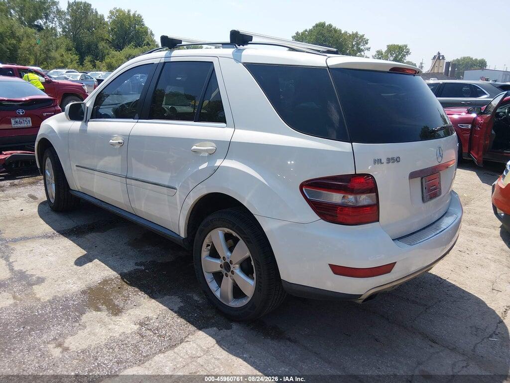 4JGBB8GB6AA555342 2010 MERCEDES-BENZ ML 350 photo no. 3
