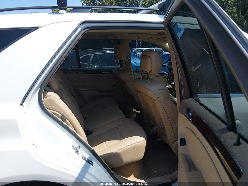 4JGBB8GB6AA555342 2010 MERCEDES-BENZ ML 350 photo no. 8