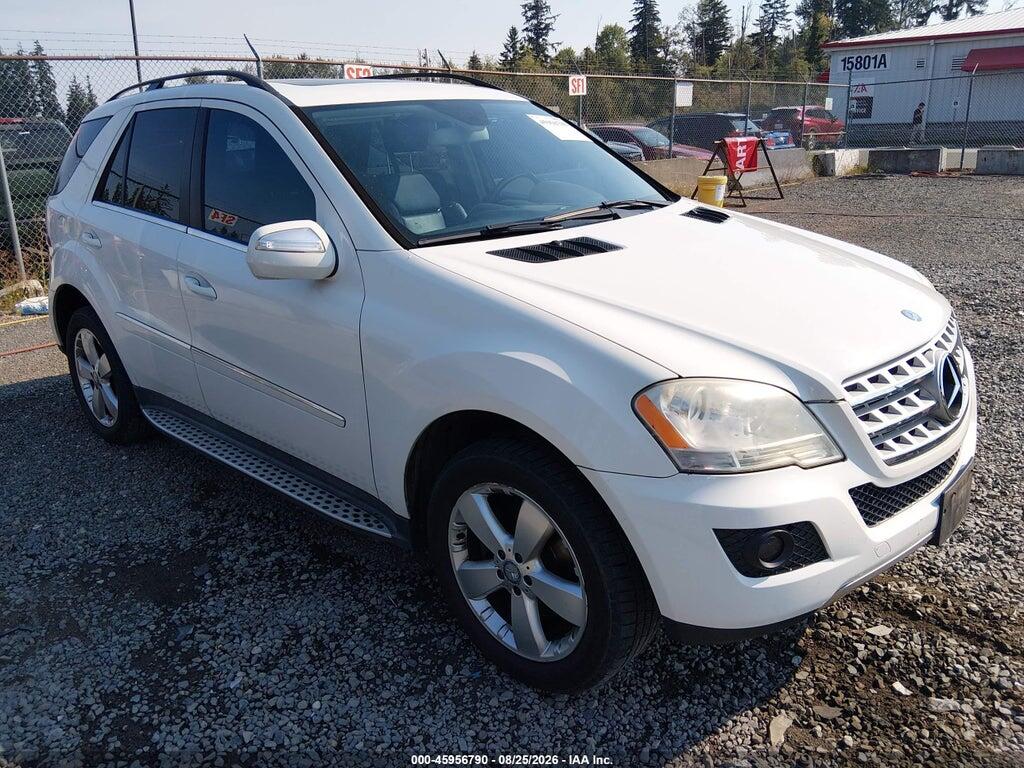 2010 MERCEDES-BENZ ML 350 4JGBB8GB4AA585780