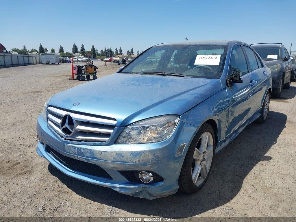 WDDGF5EB6AR101292 2010 MERCEDES-BENZ C 300 photo no. 2