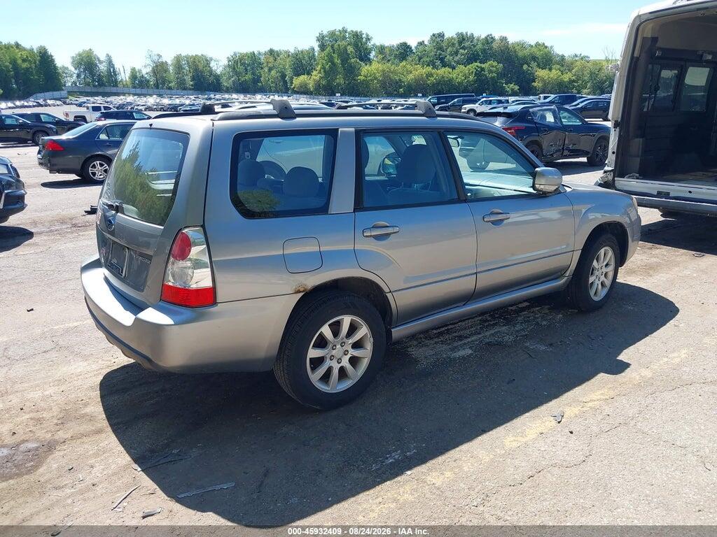 JF1SG65697H715218 2007 SUBARU FORESTER photo no. 4