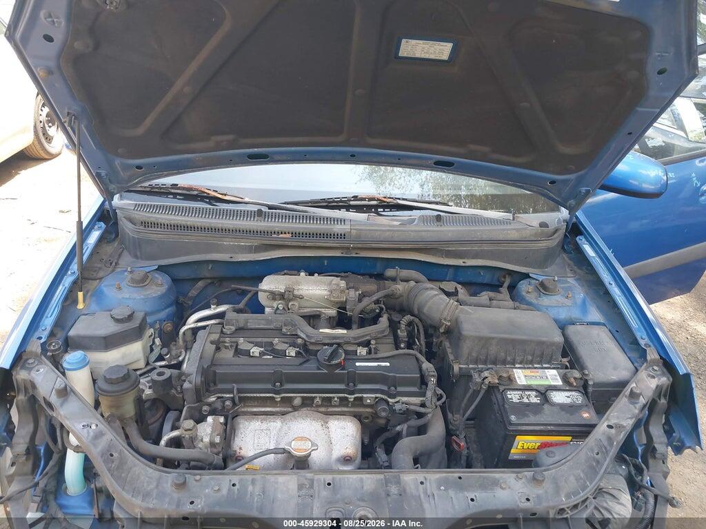 KNADE123686348665 2008 KIA RIO photo no. 10