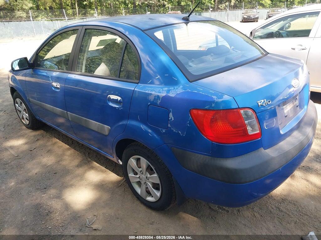 KNADE123686348665 2008 KIA RIO photo no. 3
