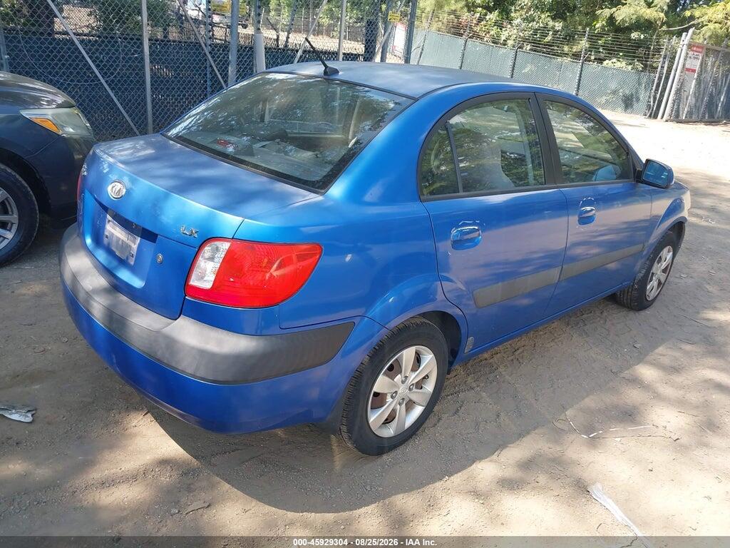 KNADE123686348665 2008 KIA RIO photo no. 4