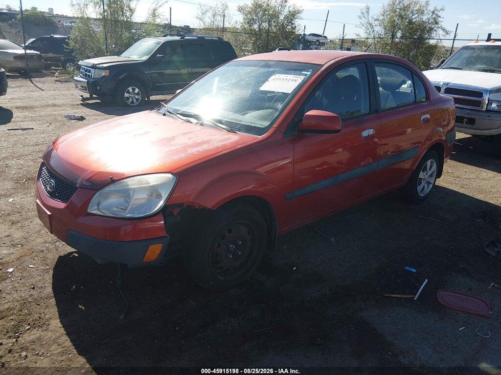 KNADE123586421993 2008 KIA RIO photo no. 2