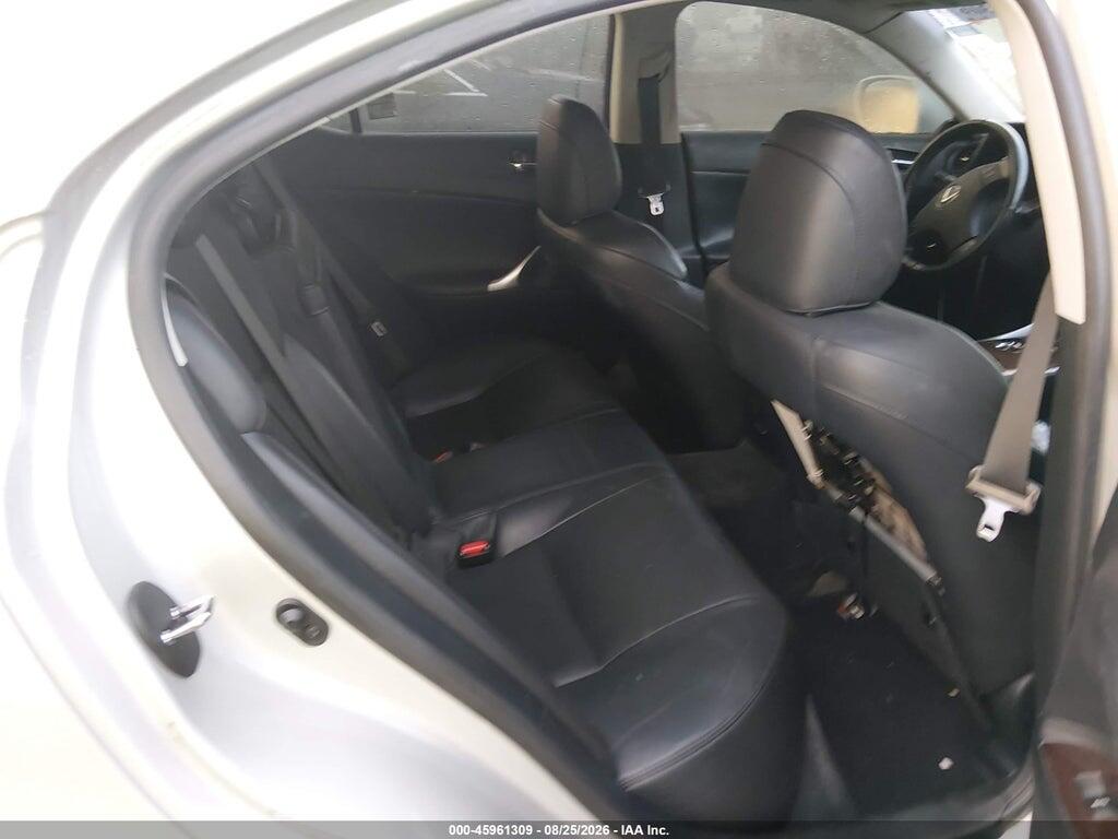 JTHBK262485078754 2008 LEXUS IS 250 photo no. 8