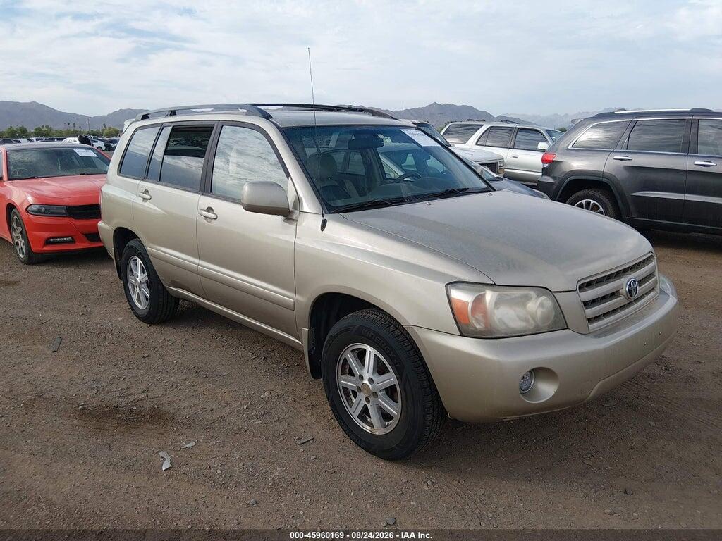 2007 TOYOTA HIGHLANDER JTEGD21A570157468