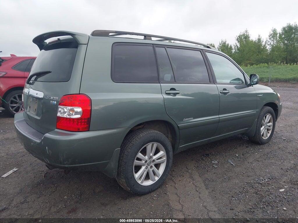 JTEEW21A970049985 2007 TOYOTA HIGHLANDER HYBRID photo no. 4
