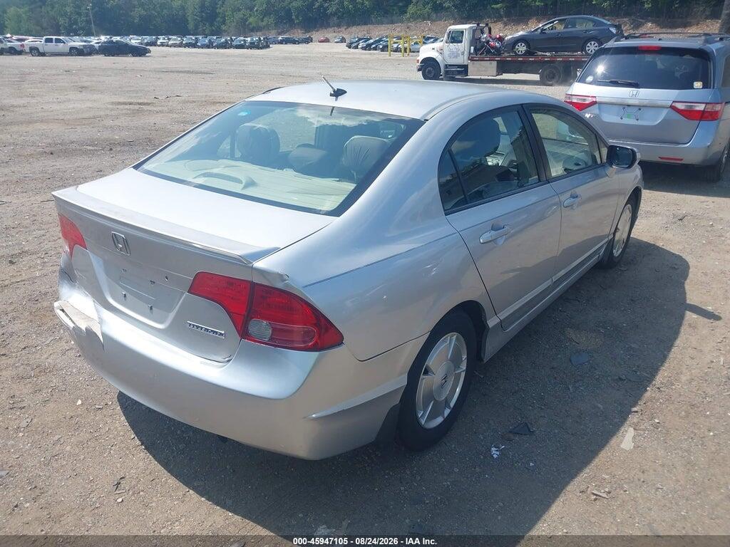 JHMFA36266S005460 2006 HONDA CIVIC HYBRID photo no. 4