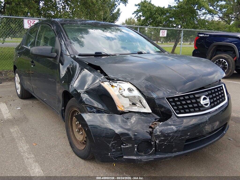 2008 NISSAN SENTRA 3N1AB61E38L622301