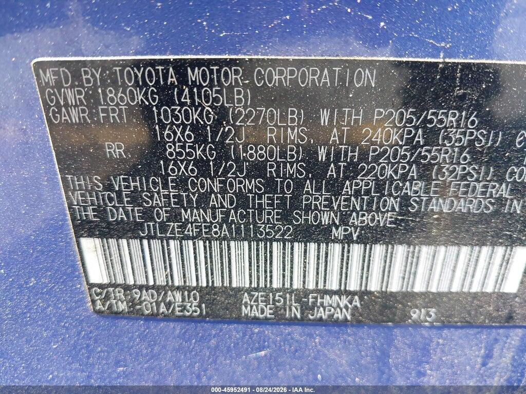JTLZE4FE8A1113522 2010 SCION XB photo no. 9