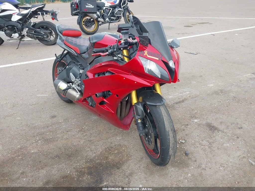 2007 YAMAHA YZFR6 JYARJ12Y67A005085