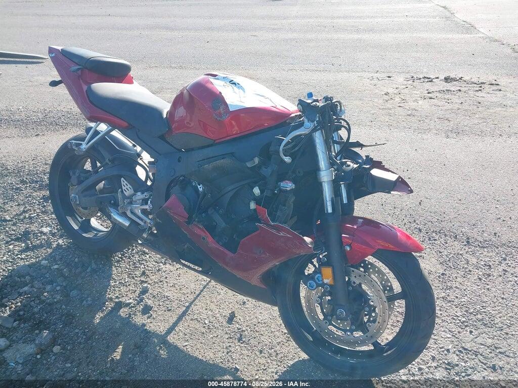 2007 YAMAHA YZFR6 JYARJ06E07A035791