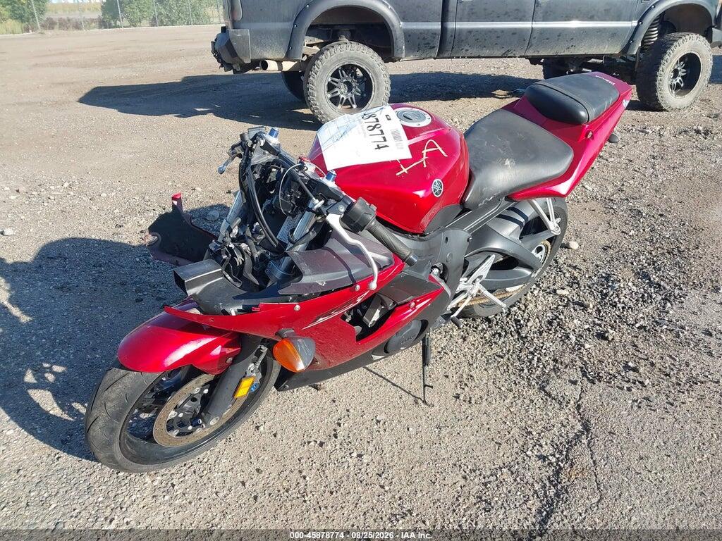 JYARJ06E07A035791 2007 YAMAHA YZFR6 photo no. 2