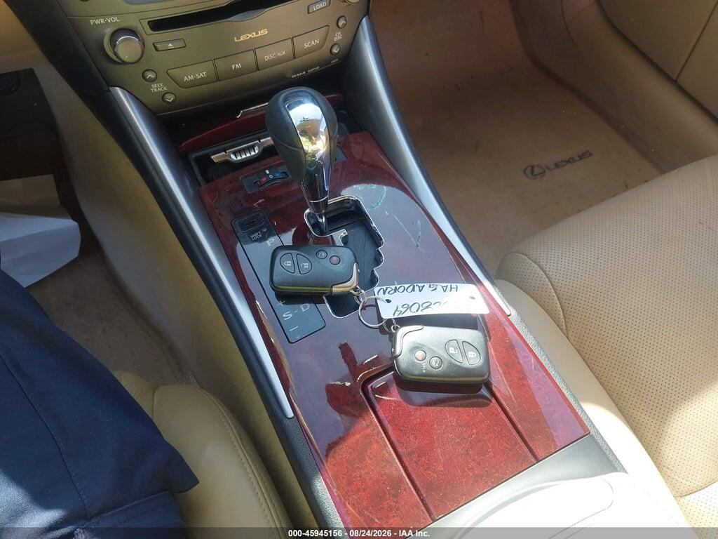 JTHBE262165002669 2006 LEXUS IS 350 photo no. 11
