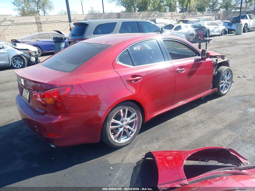 JTHBE262165002669 2006 LEXUS IS 350 photo no. 4