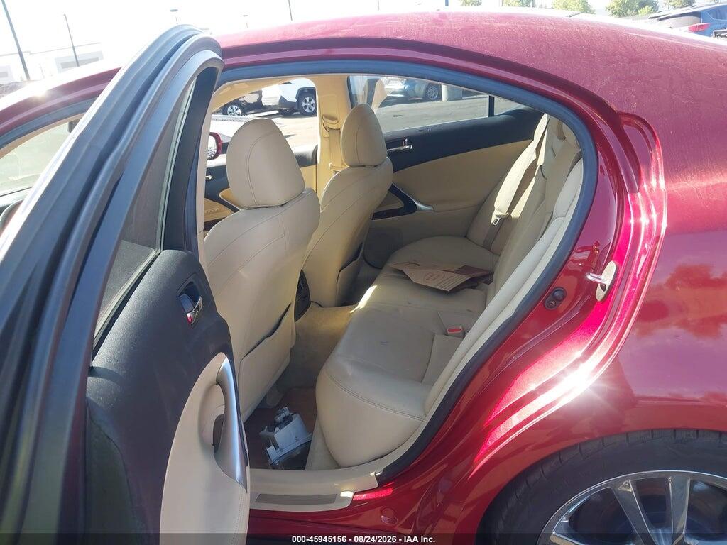 JTHBE262165002669 2006 LEXUS IS 350 photo no. 8