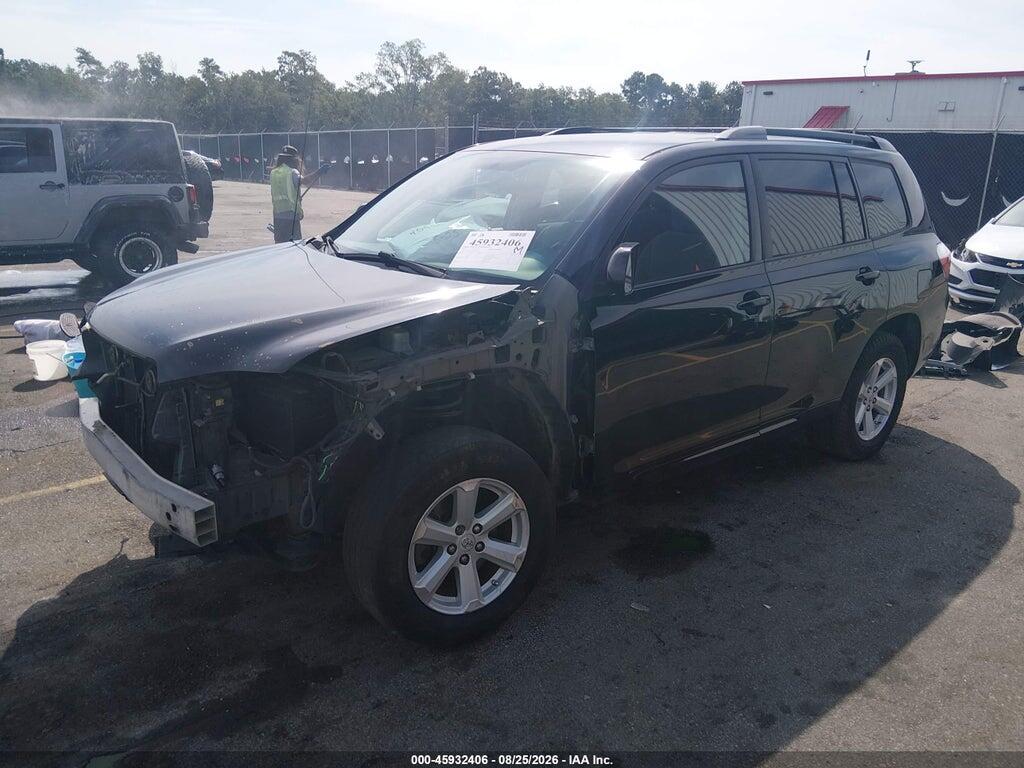 5TDBK3EH0AS014563 2010 TOYOTA HIGHLANDER photo no. 2