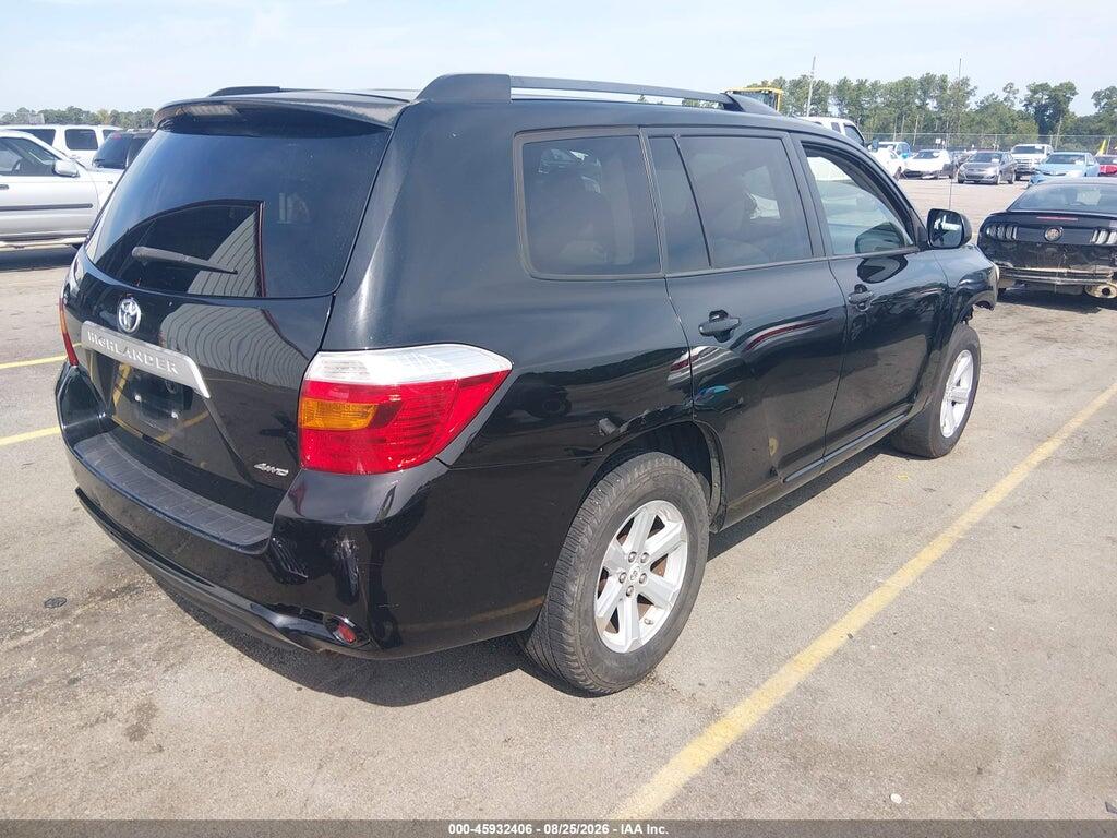 5TDBK3EH0AS014563 2010 TOYOTA HIGHLANDER photo no. 4