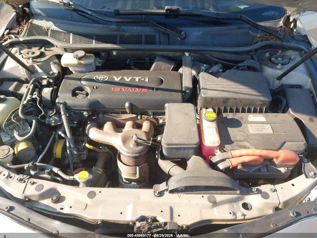 4T1BB46K48U033571 2008 TOYOTA CAMRY HYBRID photo no. 10