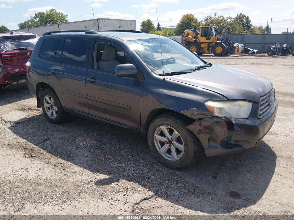 2008 TOYOTA HIGHLANDER JTEES41A282014749