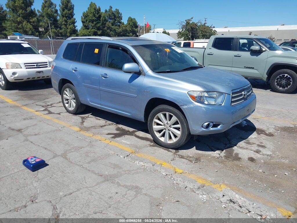 2008 TOYOTA HIGHLANDER HYBRID JTEEW44A782025018