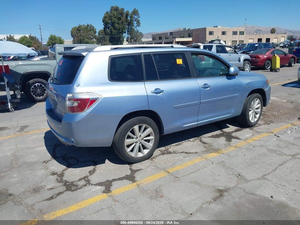 JTEEW44A782025018 2008 TOYOTA HIGHLANDER HYBRID photo no. 4