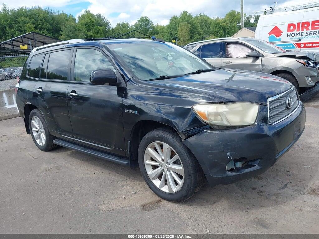 2008 TOYOTA HIGHLANDER HYBRID JTEEW44A682018819