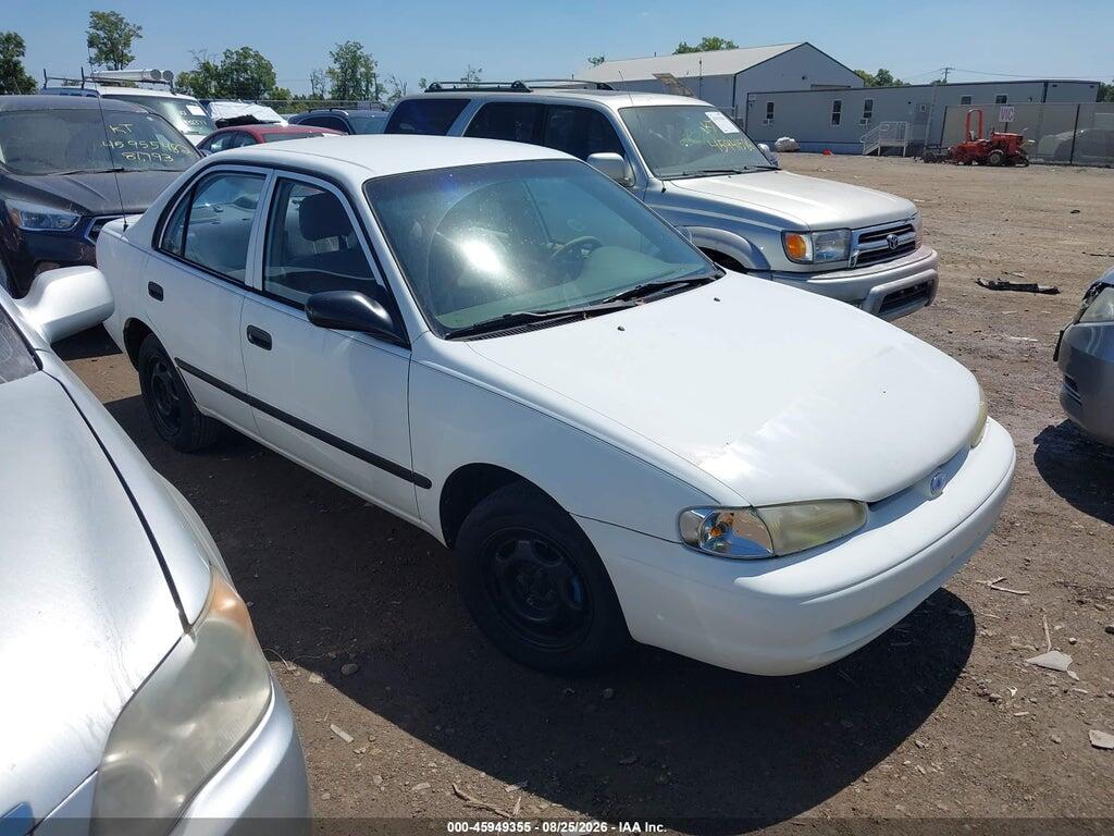 2000 CHEVROLET PRIZM 1Y1SK5285YZ435697