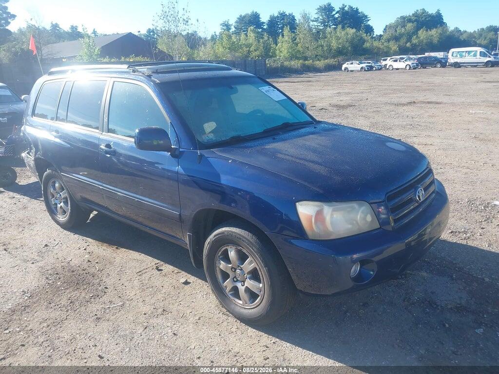 2004 TOYOTA HIGHLANDER JTEEP21A340044533