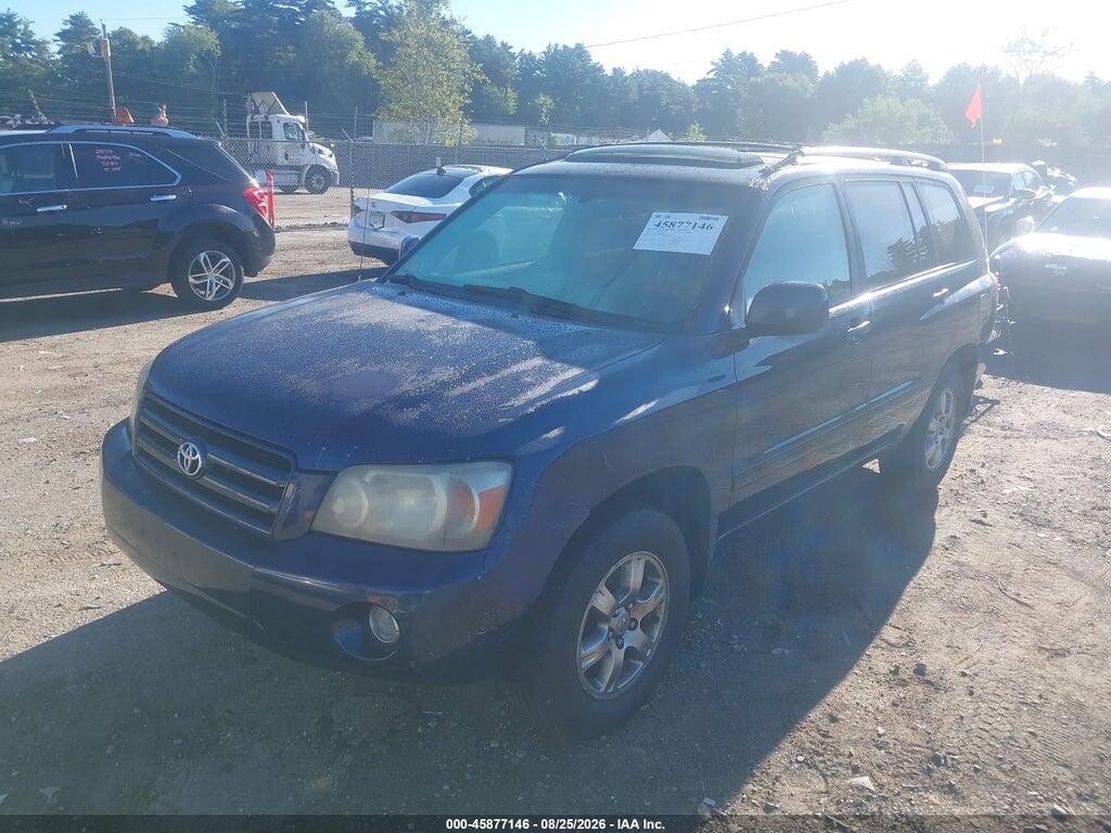 JTEEP21A340044533 2004 TOYOTA HIGHLANDER photo no. 2