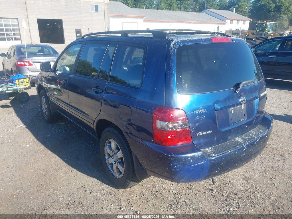 JTEEP21A340044533 2004 TOYOTA HIGHLANDER photo no. 3