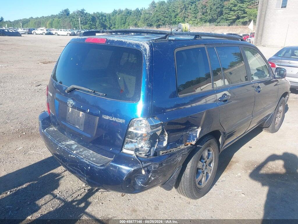 JTEEP21A340044533 2004 TOYOTA HIGHLANDER photo no. 4