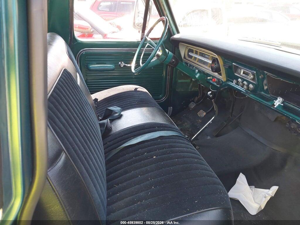 000000F10BRB41399 1967 FORD F100 photo no. 8