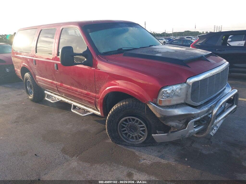 2000 FORD EXCURSION 1FMSU43F0YEC17501