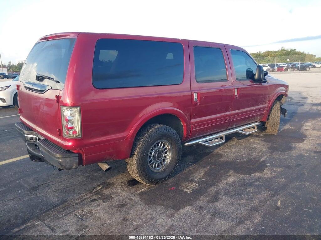 1FMSU43F0YEC17501 2000 FORD EXCURSION photo no. 4