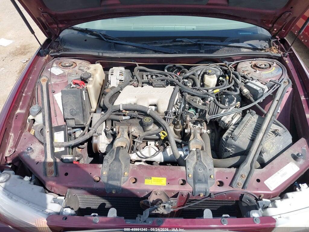 2G4WS52J011325501 2001 BUICK CENTURY photo no. 10