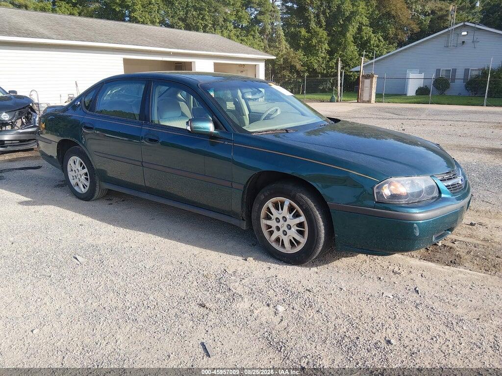 2001 CHEVROLET IMPALA 2G1WF52E519156470