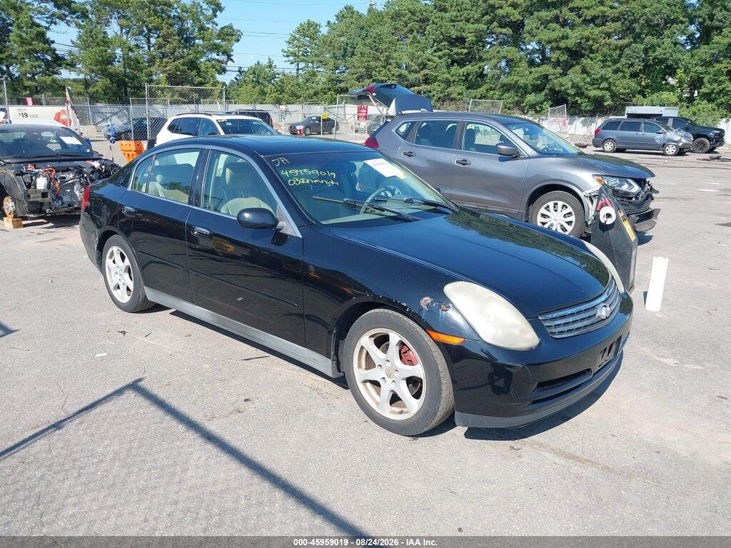 2003 INFINITI G35 JNKCV51E33M000818