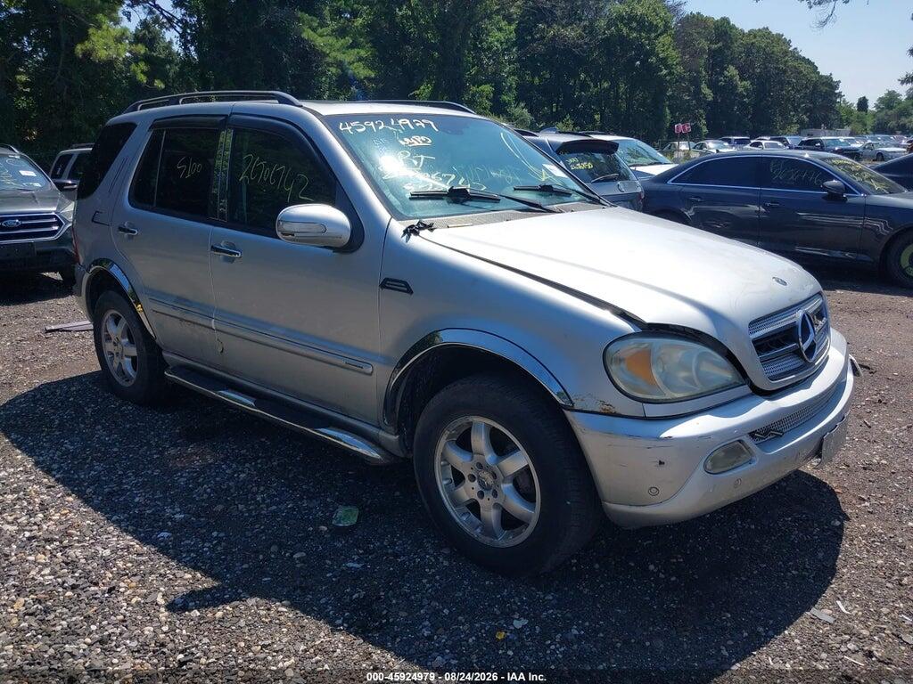 2003 MERCEDES-BENZ ML 500 4JGAB75E43A437067