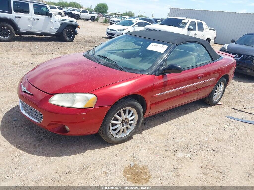 1C3EL55RX2N284216 2002 CHRYSLER SEBRING photo no. 2
