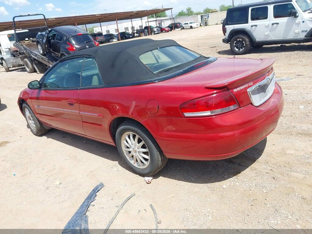1C3EL55RX2N284216 2002 CHRYSLER SEBRING photo no. 3