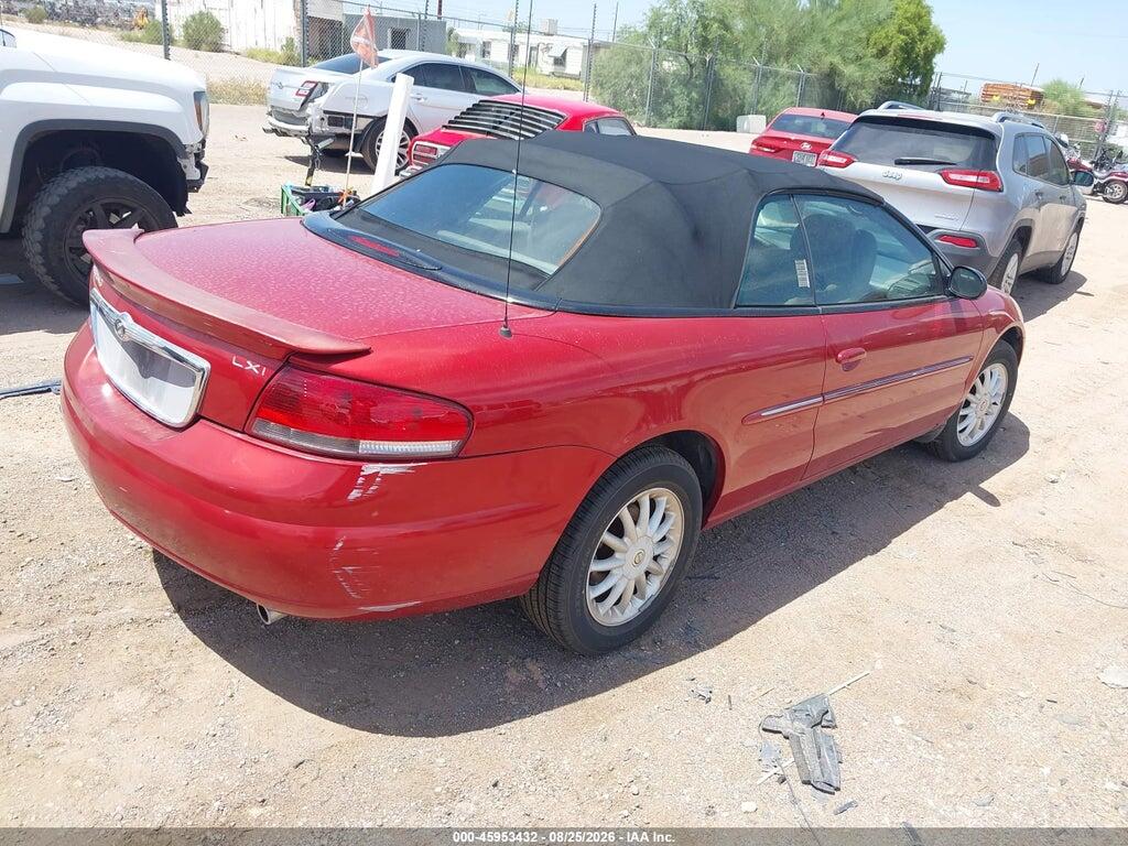 1C3EL55RX2N284216 2002 CHRYSLER SEBRING photo no. 4
