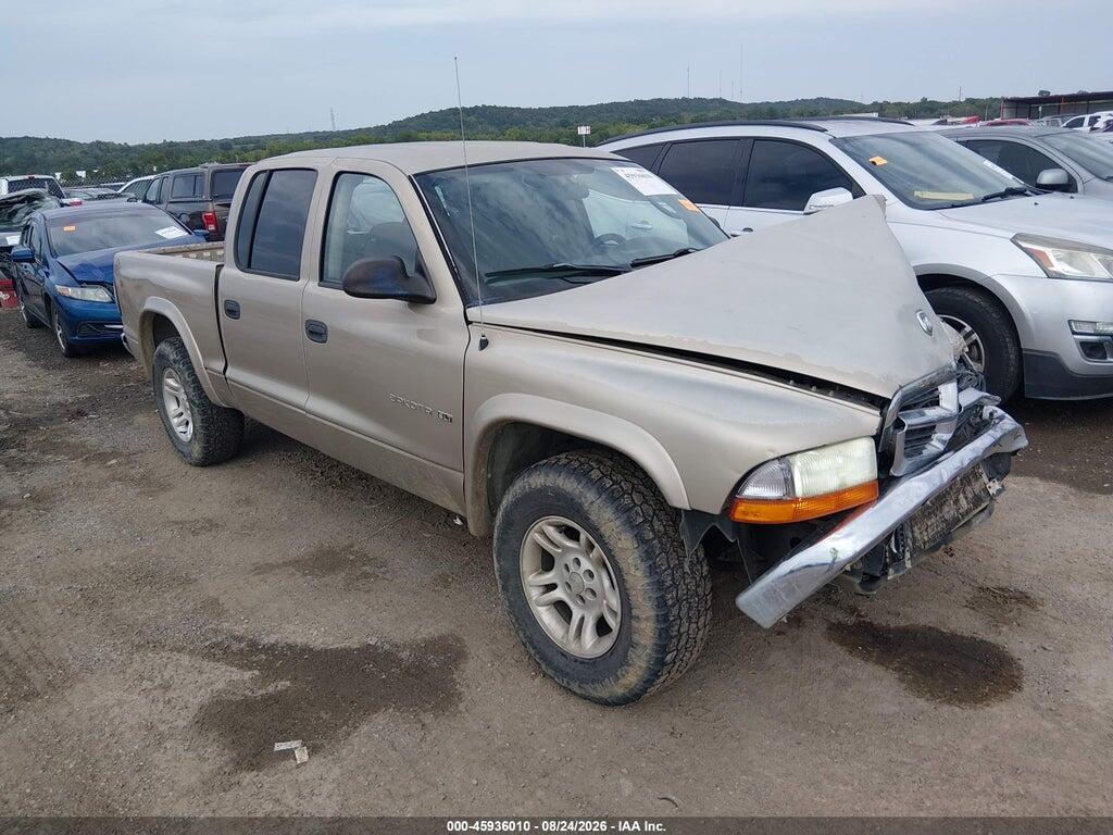 2002 DODGE DAKOTA 1B7HL48NX2S690848