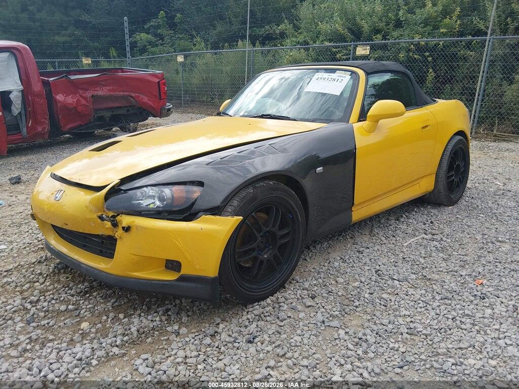 JHMAP11491T007681 2001 HONDA S2000 photo no. 2