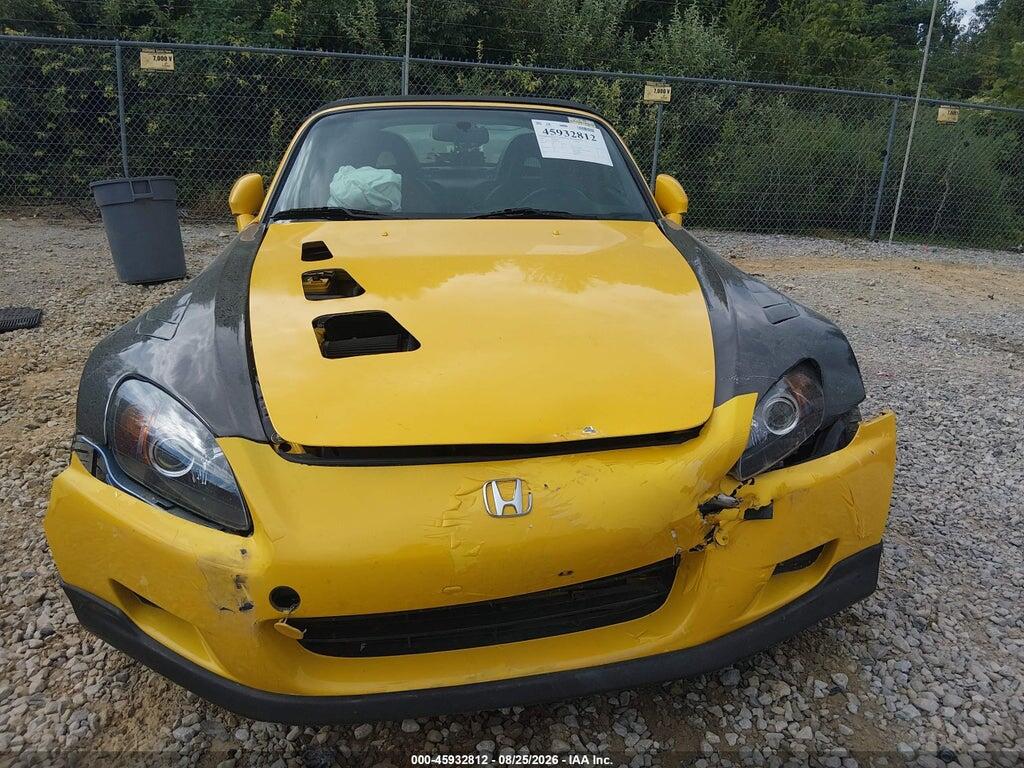 JHMAP11491T007681 2001 HONDA S2000 photo no. 6