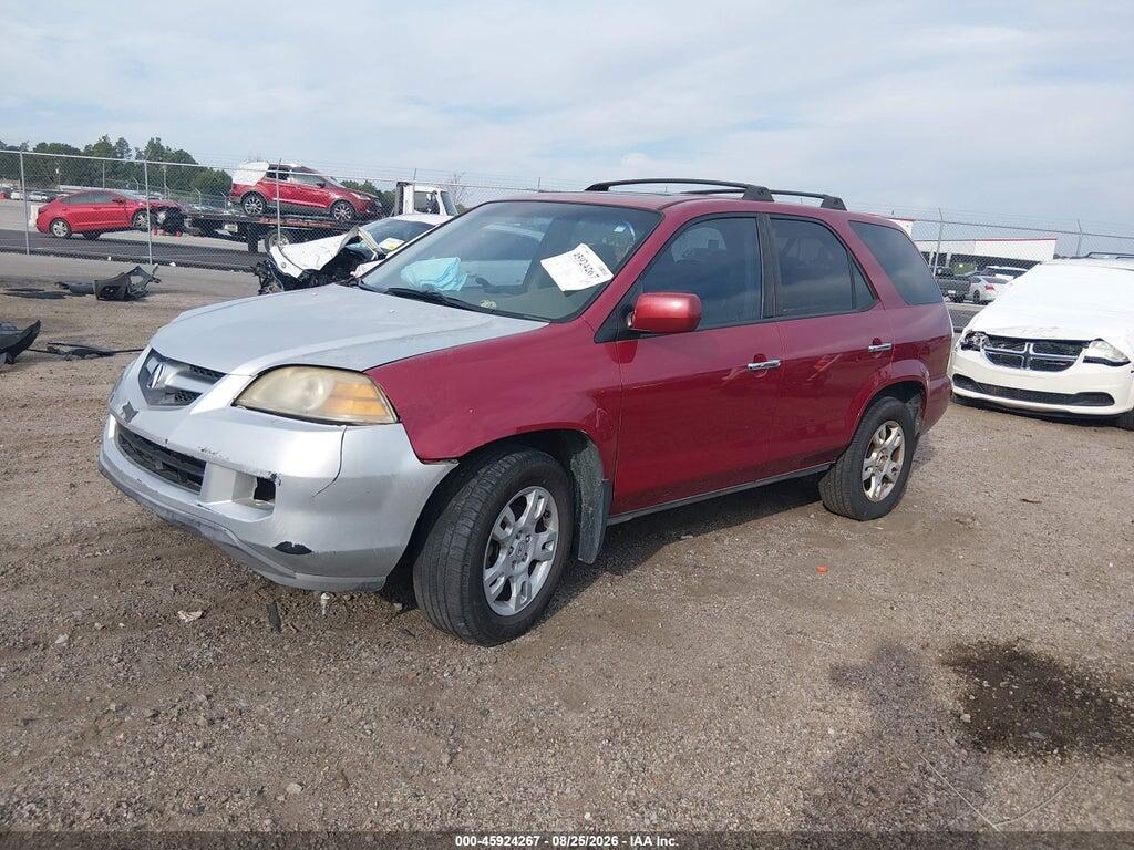 2HNYD18655H503235 2005 ACURA MDX photo no. 2